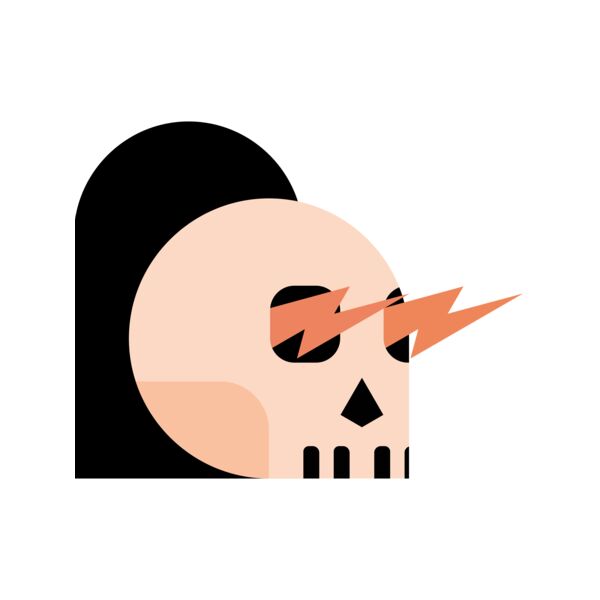 Elements Skulls logo template 22 Miniaturansicht