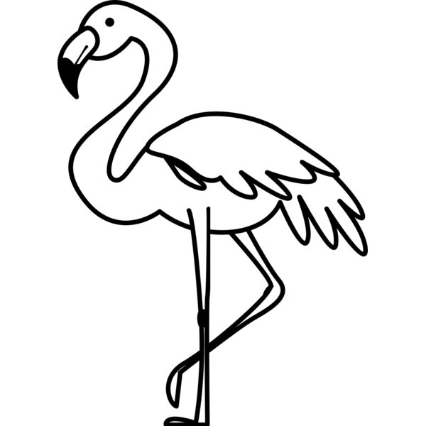 Flamingo   Clipart 3 Miniaturansicht