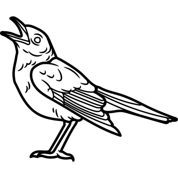 Nightingale   Clipart 1 Miniaturansicht